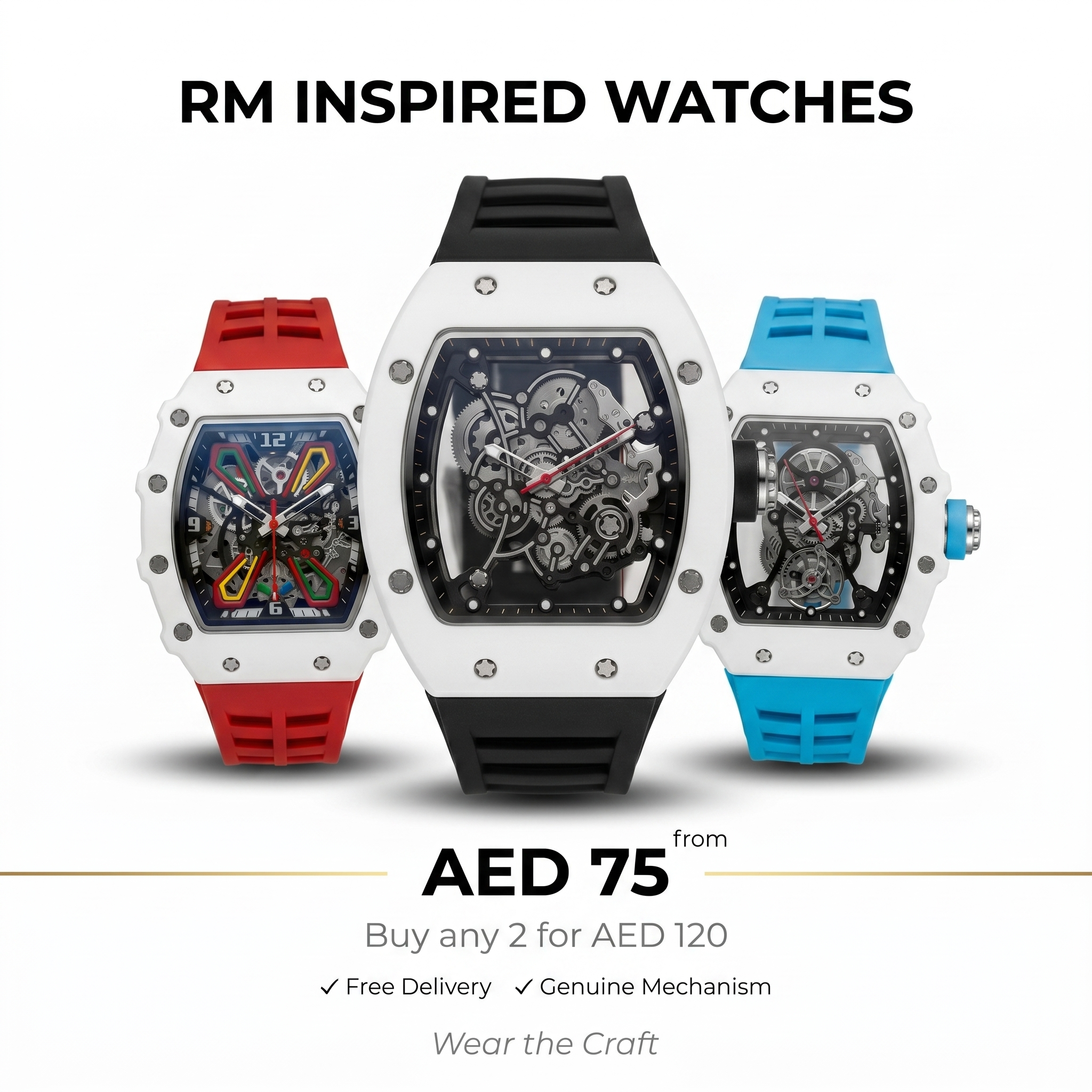 RM INSPIRED WATCHES
