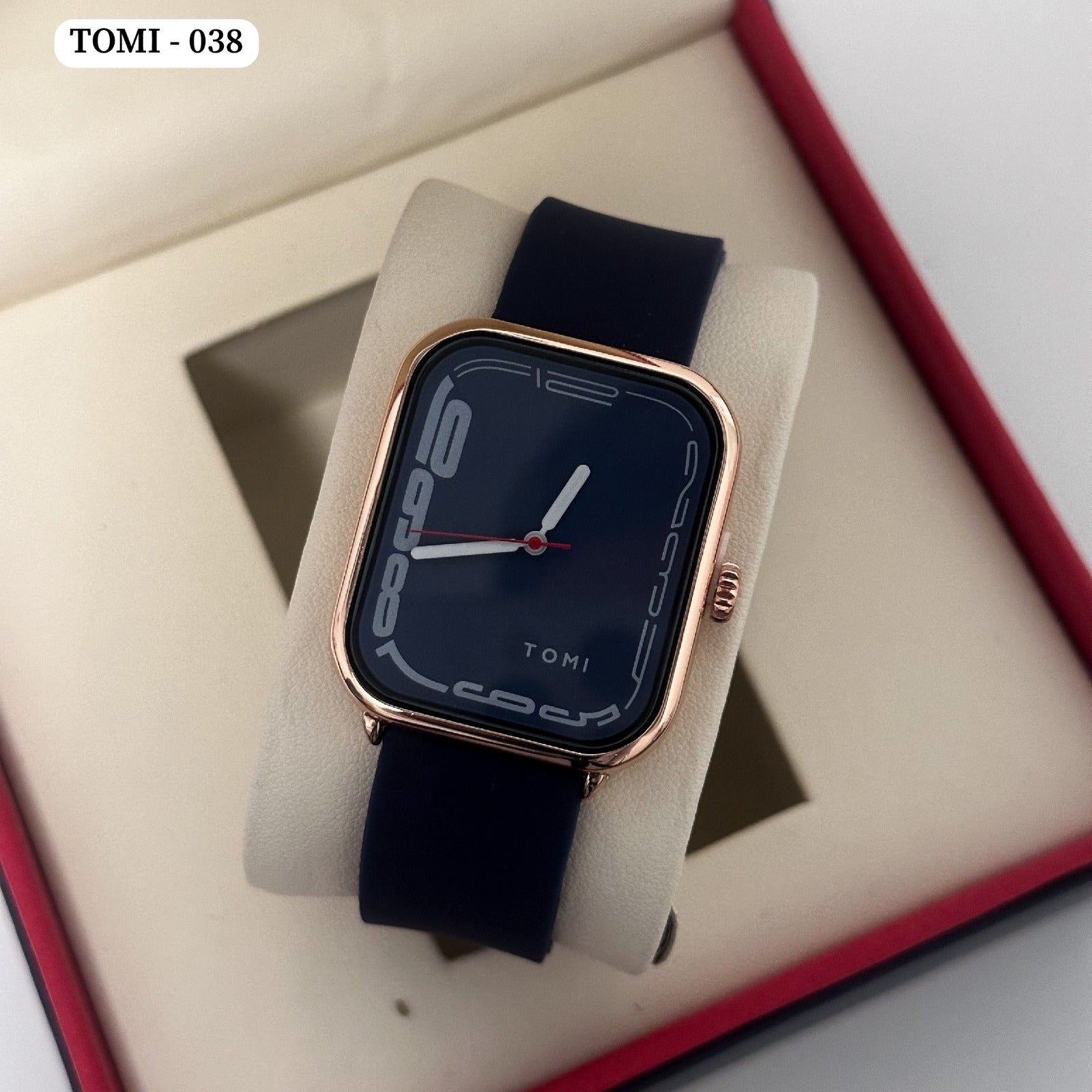 TOMI Strap High Class Watch - TOMI- 038