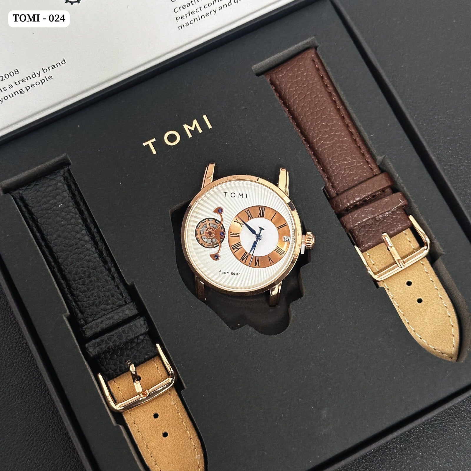TOMI SPELL LUXURY BUSINESS CLASS WATCH - TOMI- 024