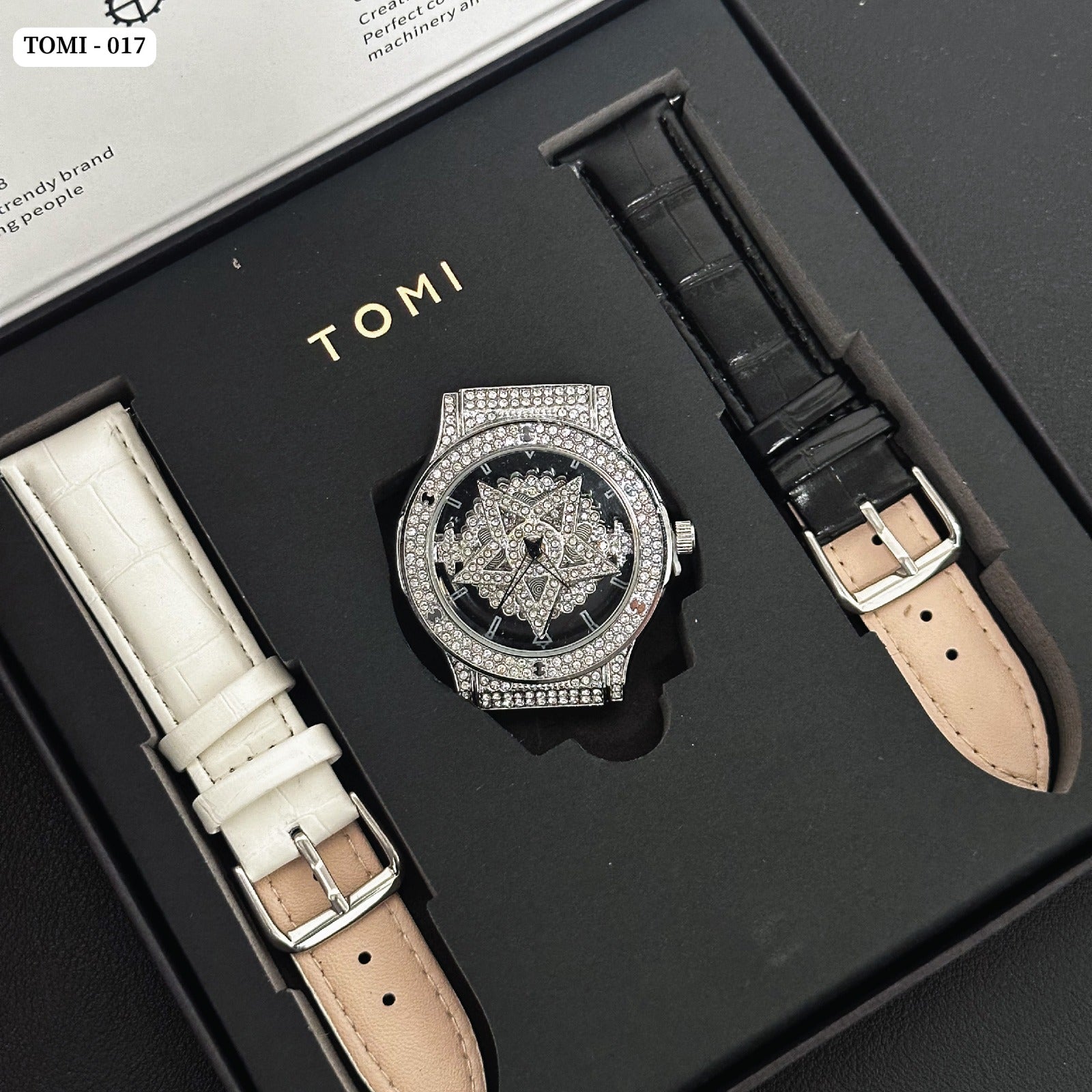 TOMI SPELL LUXURY BUSINESS CLASS WATCH - TOMI- 017