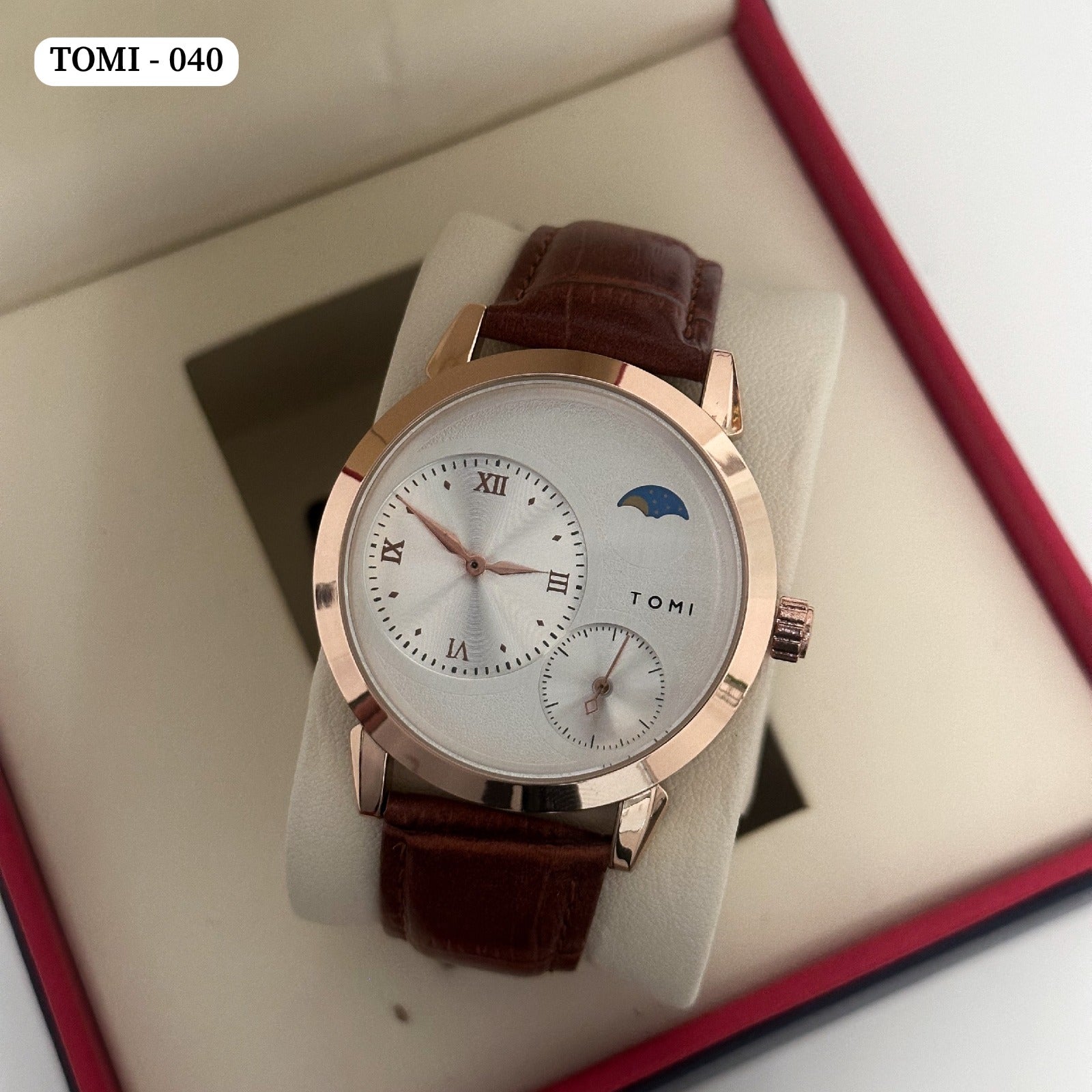 TOMI Strap High Class Watch - TOMI- 040