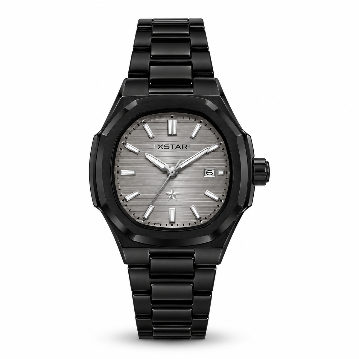 PP Inspired Watches- Black / Silver