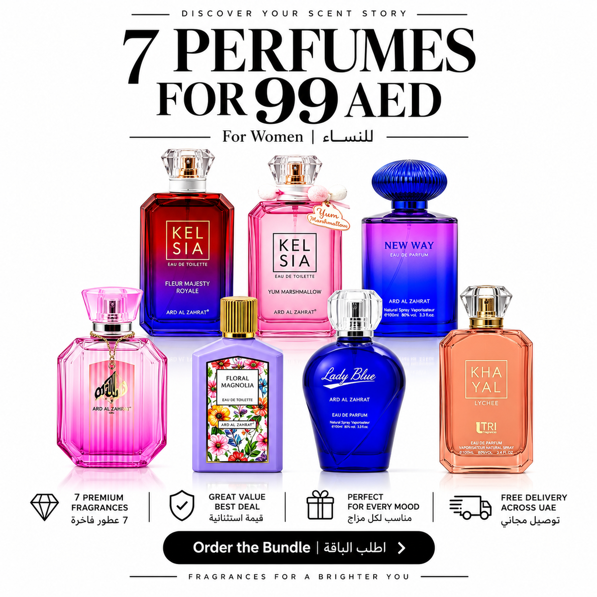 7 Women's Perfumes Deal