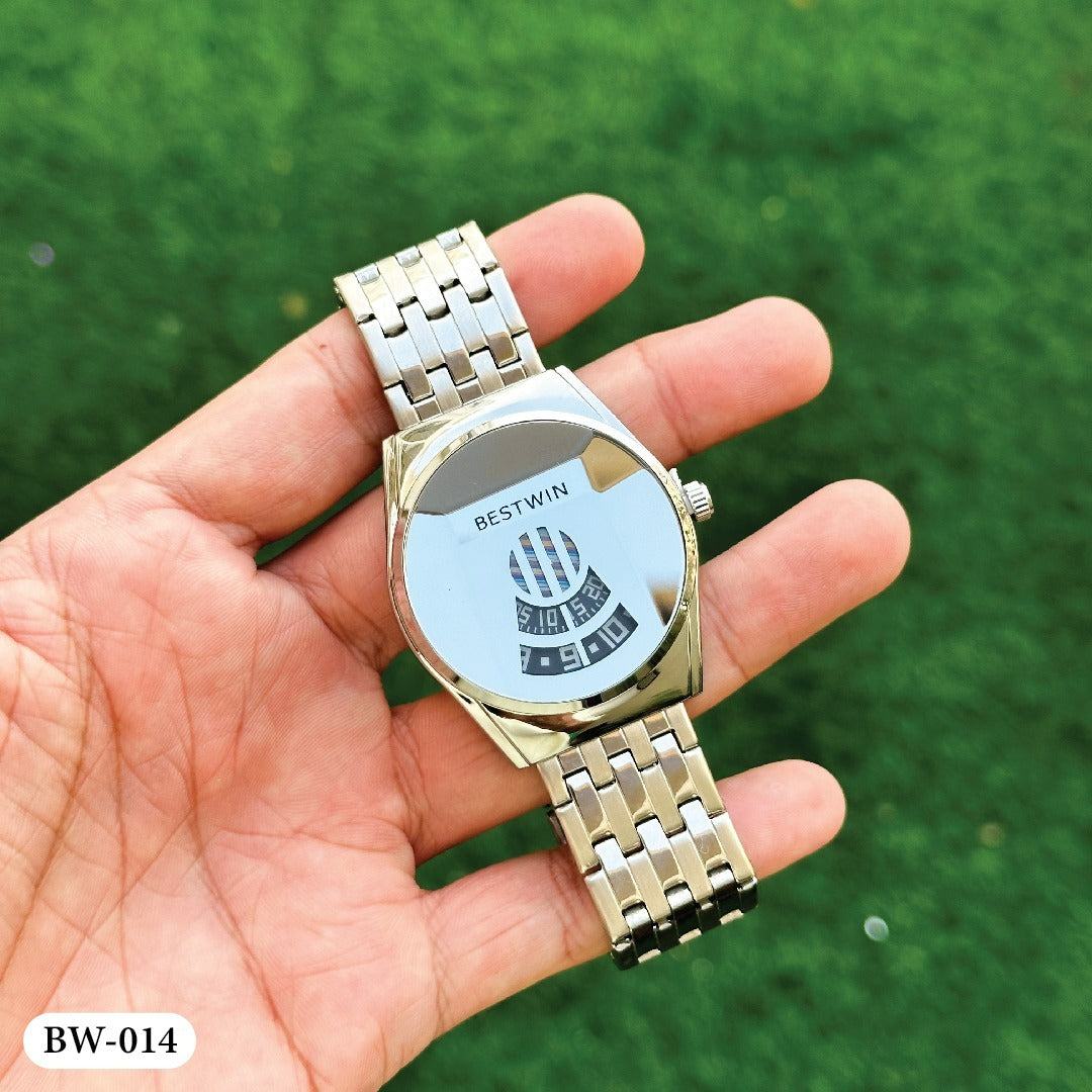 Best Win Watch - White Silver
