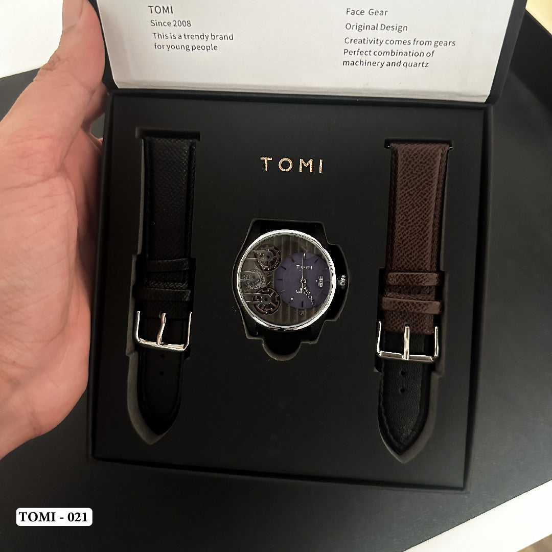TOMI SPELL LUXURY BUSINESS CLASS WATCH - TOMI- 021