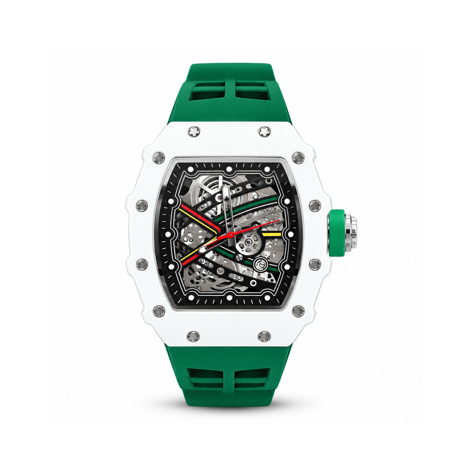 RM Premium Inspired Watch - White / Green