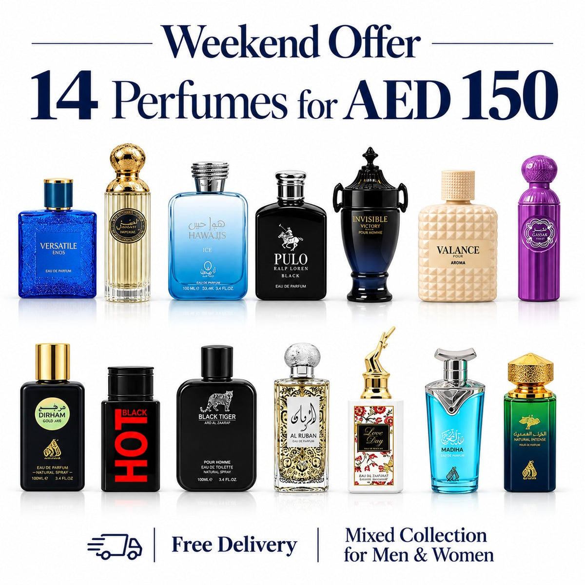 14 Mix Perfumes Deal