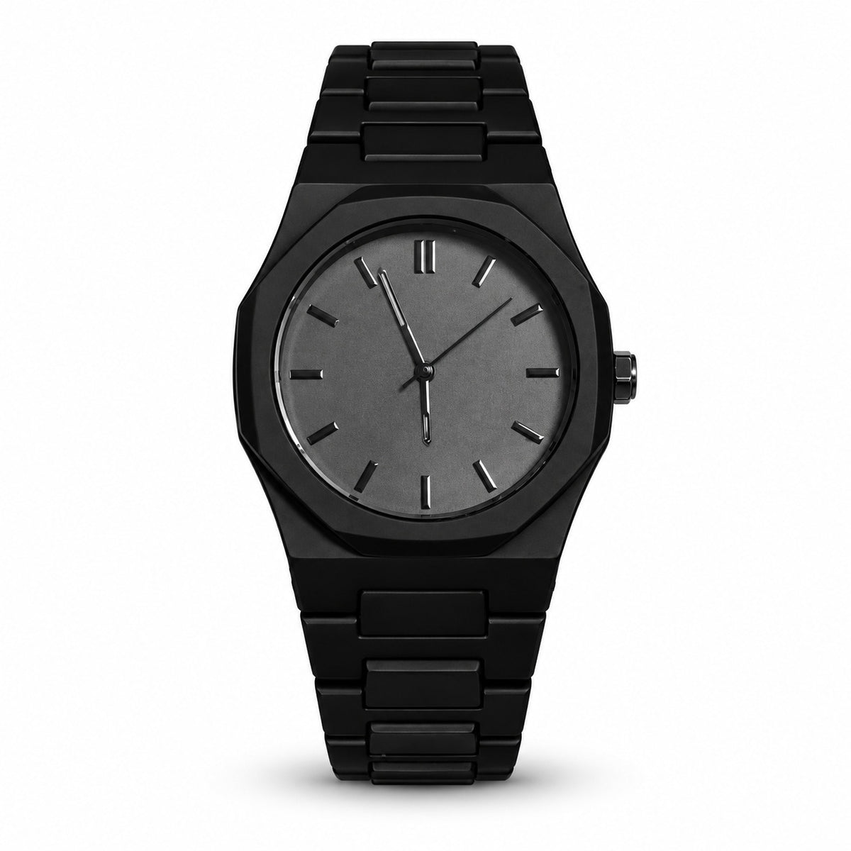 Arabic Aura Fiber Watch - Black
