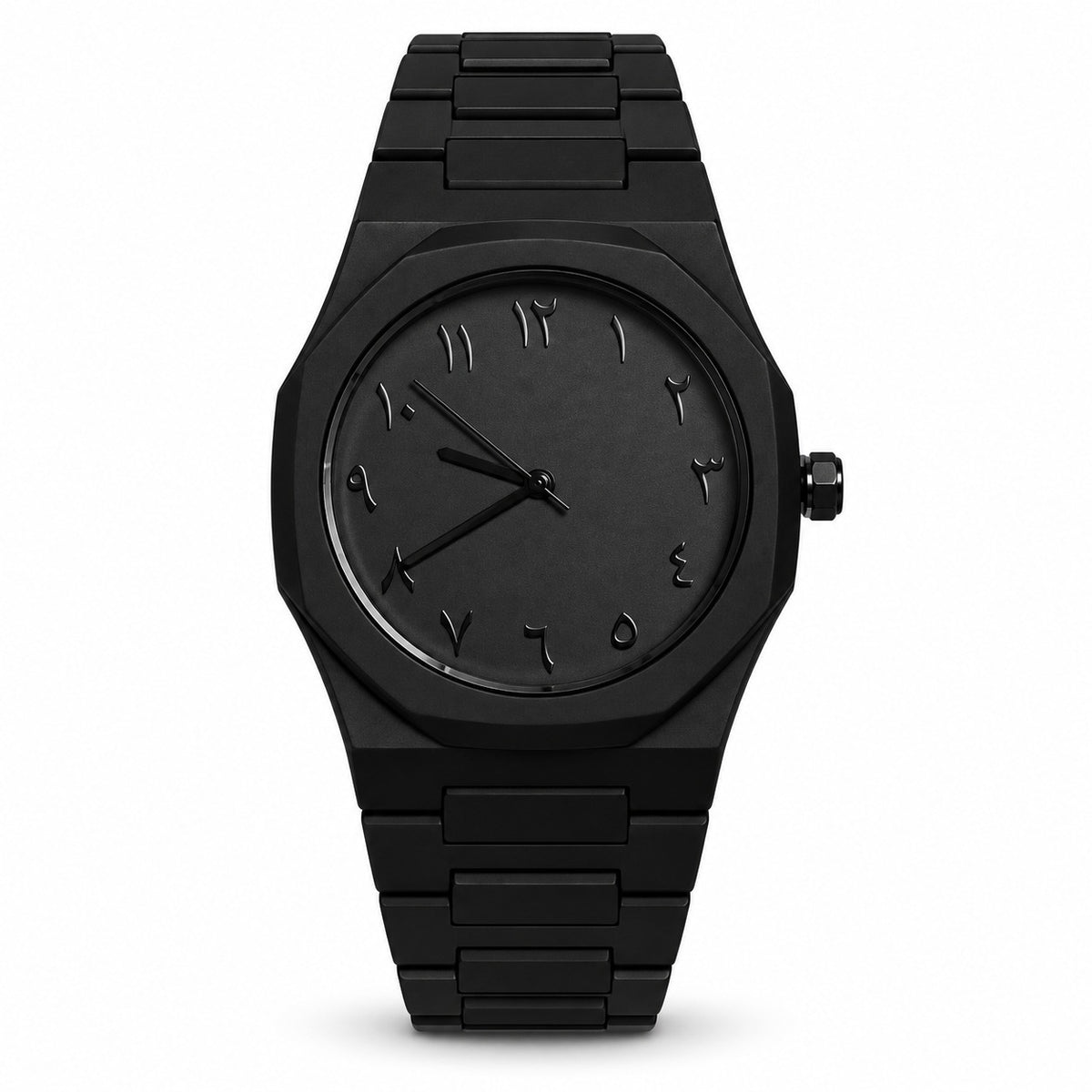 Arabic Aura Fiber Watch - Matte Black