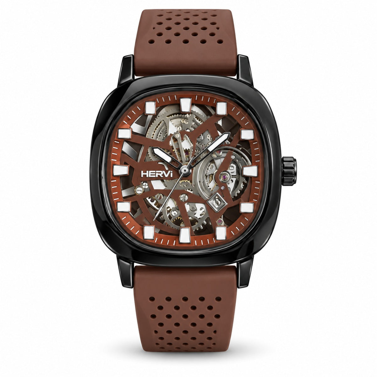 LC Inspired Watch - Brown