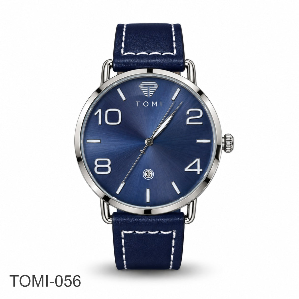 TOMI Round Dial Watch - Blue