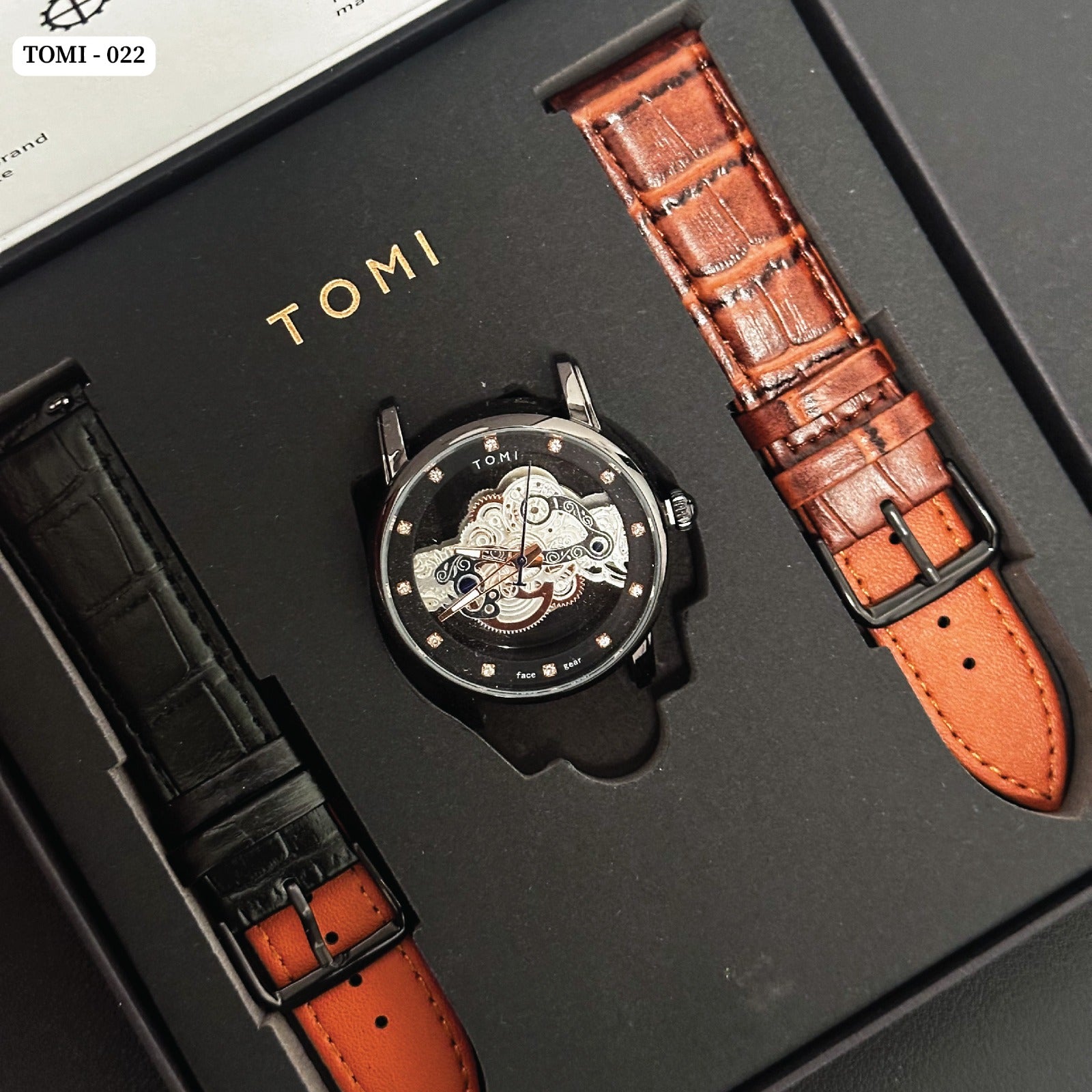 TOMI SPELL LUXURY BUSINESS CLASS WATCH - TOMI- 022