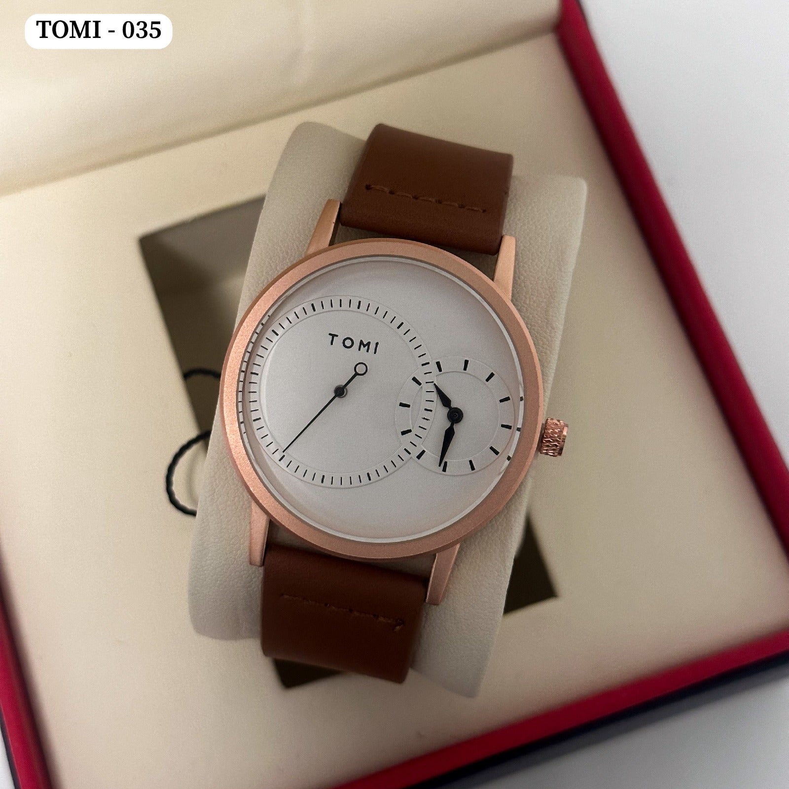 TOMI Strap High Class Watch - TOMI- 035