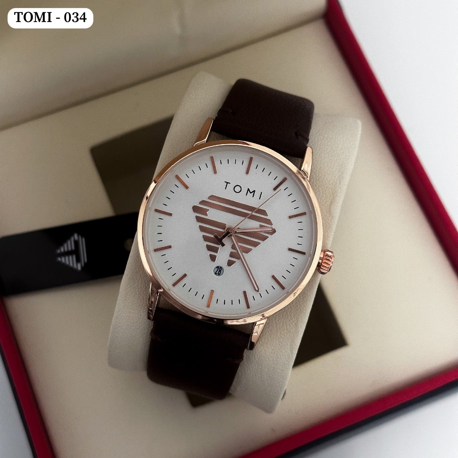 TOMI Strap High Class Watch - TOMI- 034