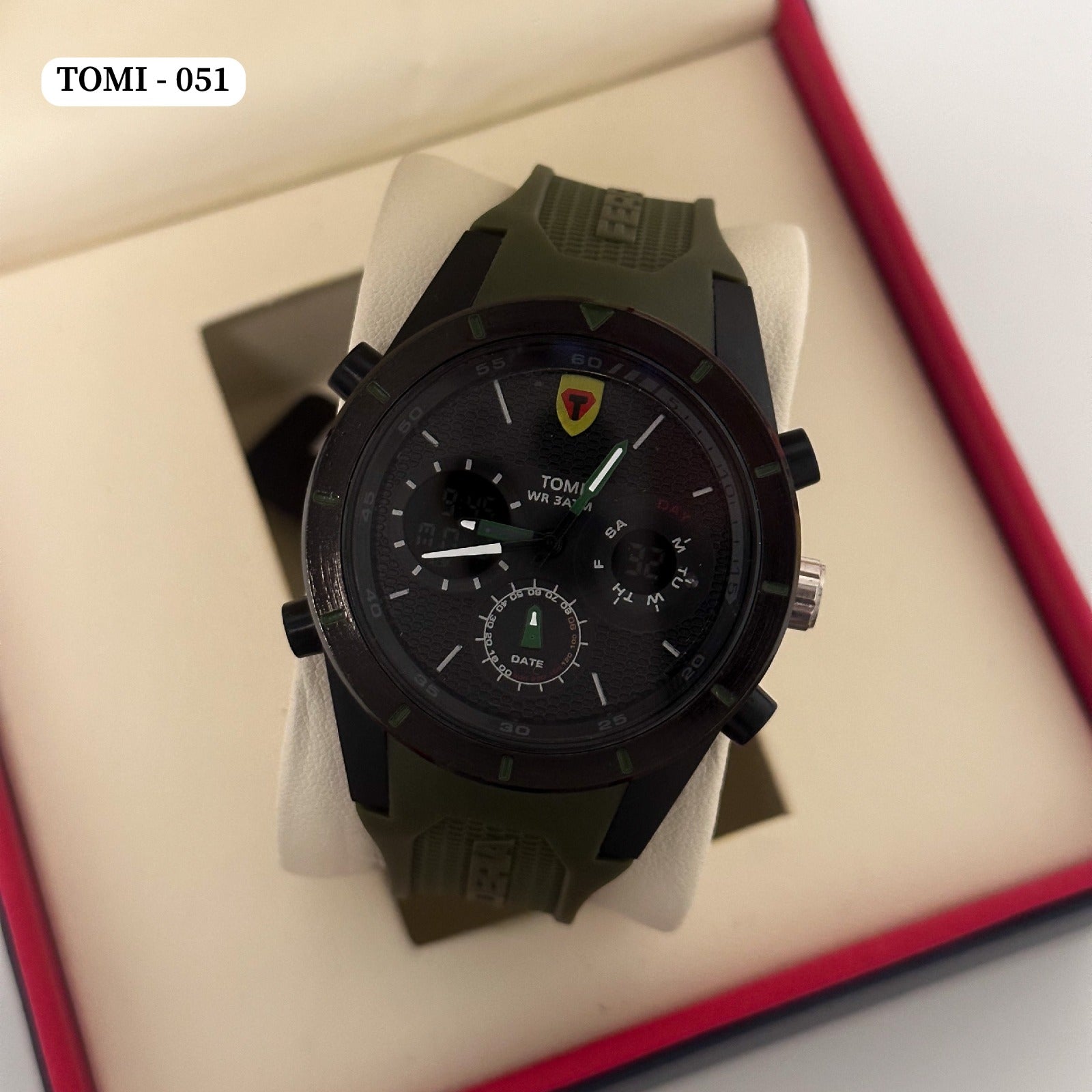 TOMI Strap High Class Watch - TOMI- 051