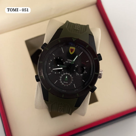 TOMI Strap High Class Watch - TOMI- 051