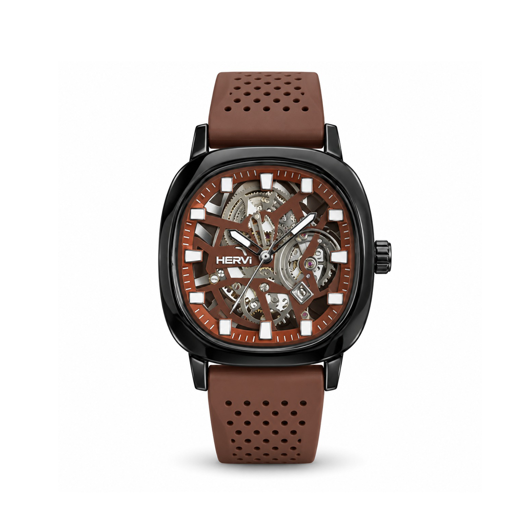 LC Inspired Watch - Brown
